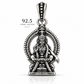 92.5 Silver Ayyappa Dollar | Oxidised Silver